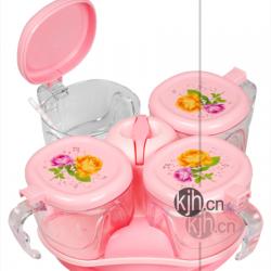 1275旋轉式四位調(diào)味杯