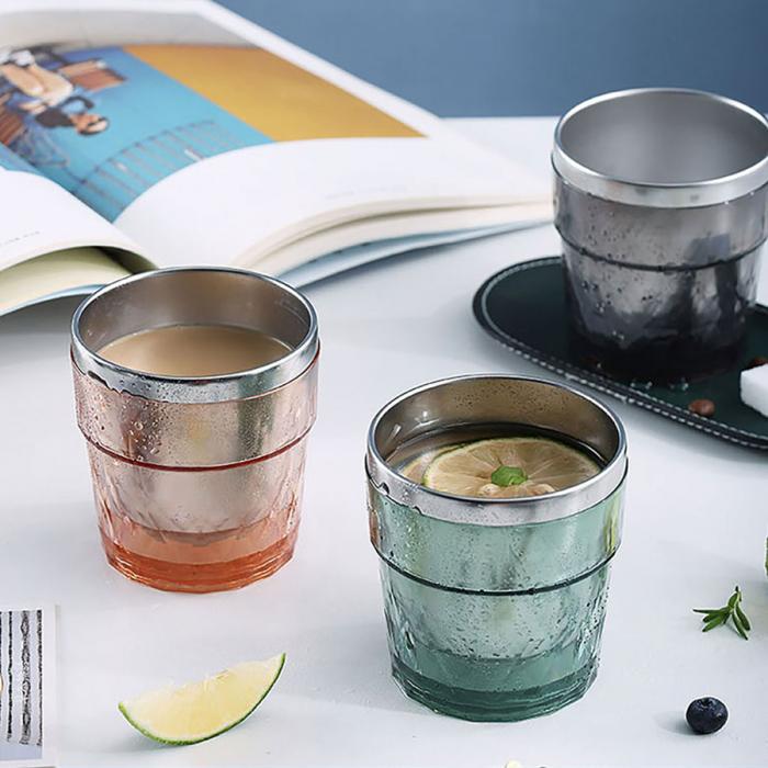 晶透304不銹鋼水杯 25