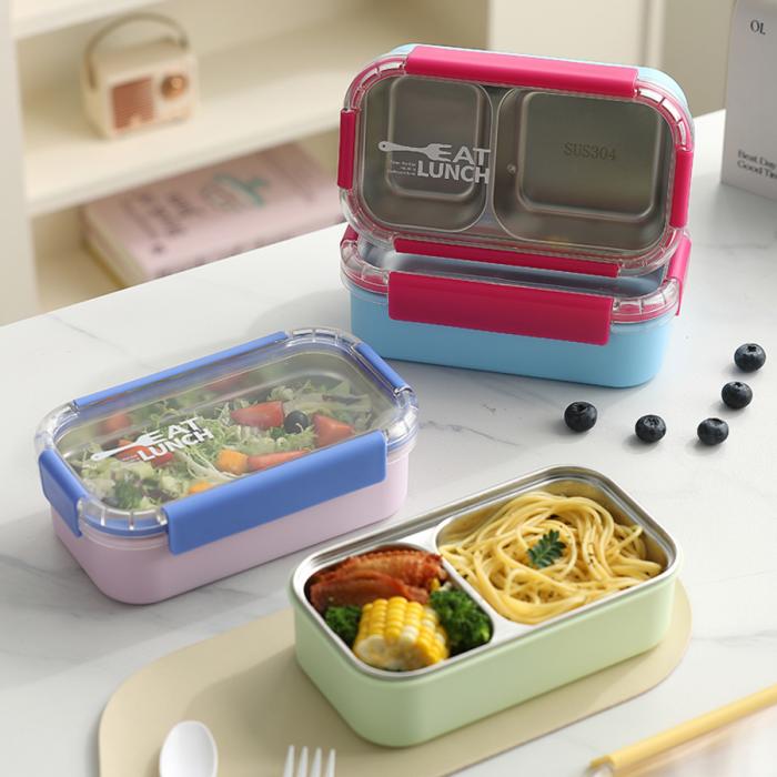 日式便當盒不銹鋼款一